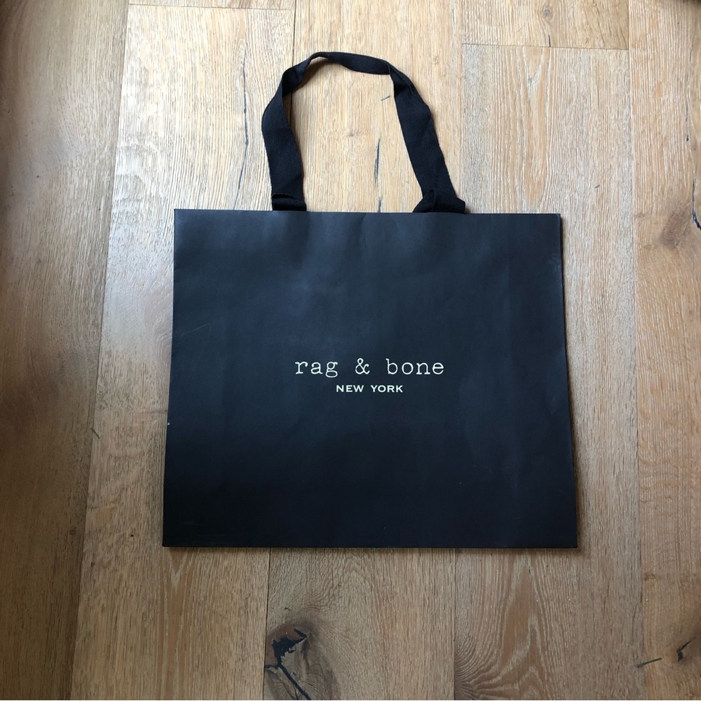 Big Rag & Bone paper shopping bag NEW price firm!
